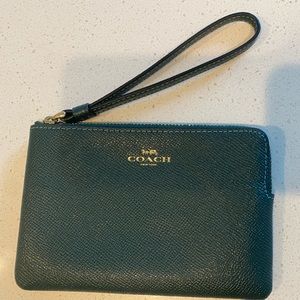 Coach Leather Wristlet